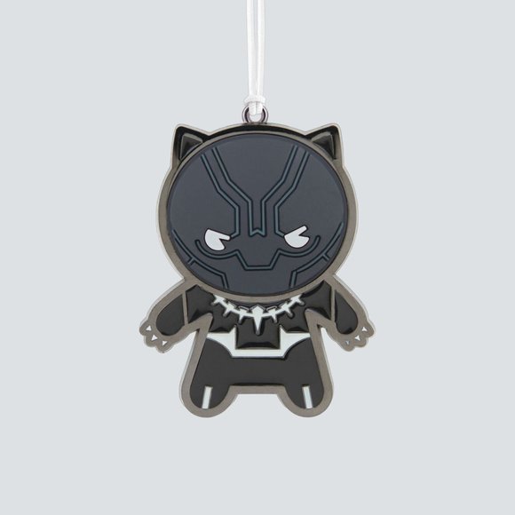 Hallmark Black Panther Marvel Metal With Dimension Christmas Ornament - Picture 1 of 2